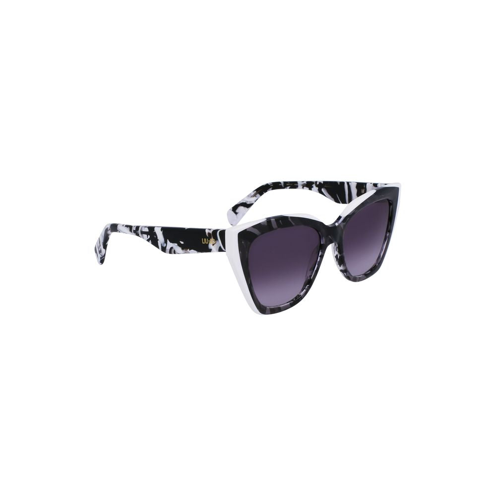 Lunettes de soleil pour femme en acétate blanc Liu Jo