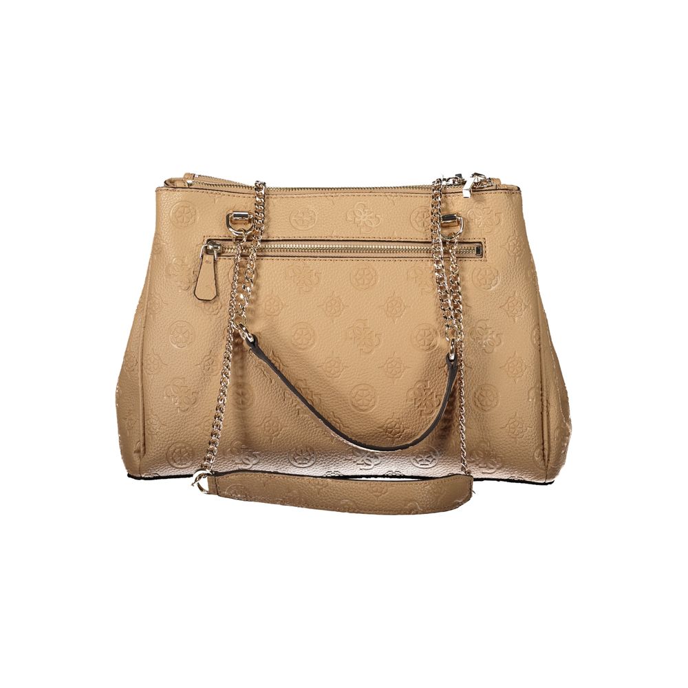 Guess Jeans Beige Polyethyleen Dames Handtas