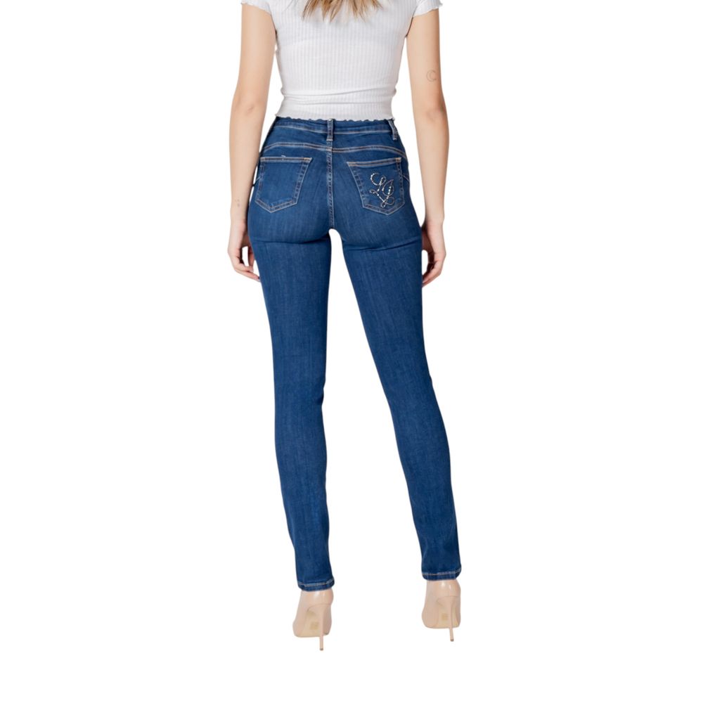 Jean Mom en coton bleu Liu Jo