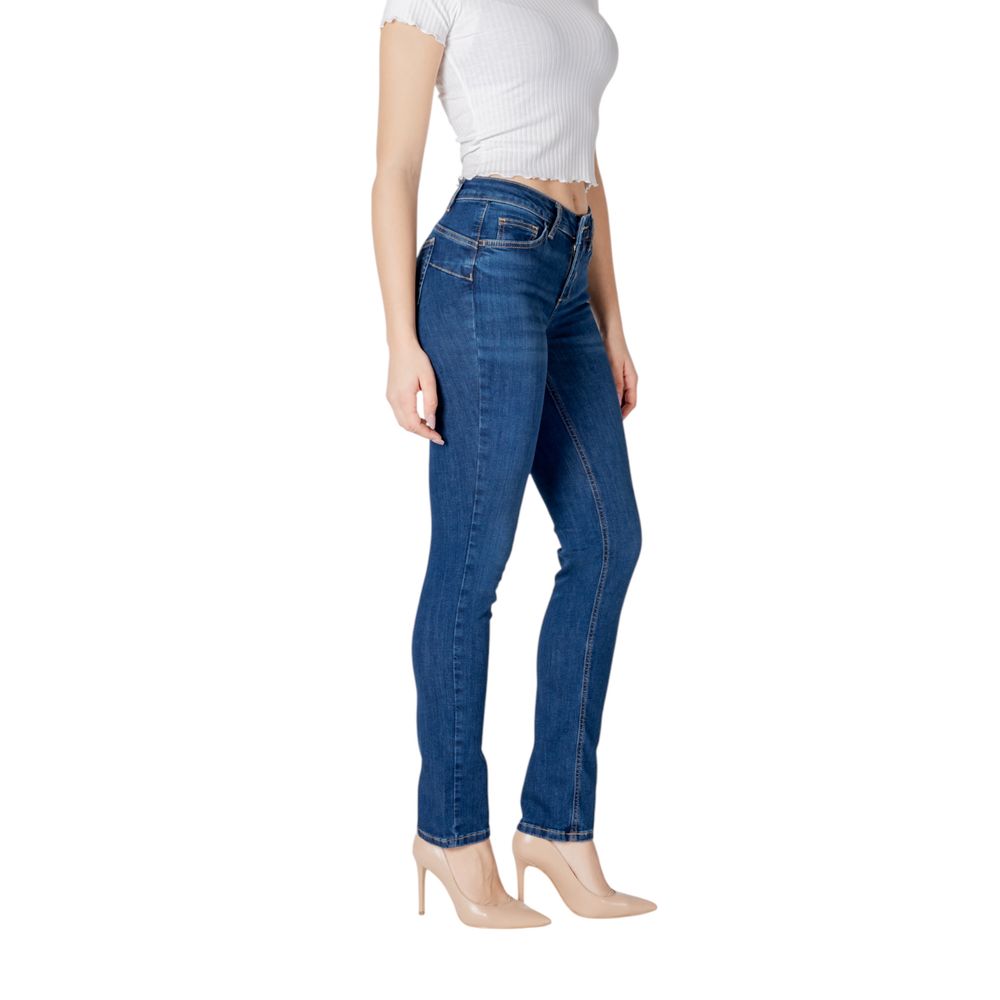 Jean Mom en coton bleu Liu Jo