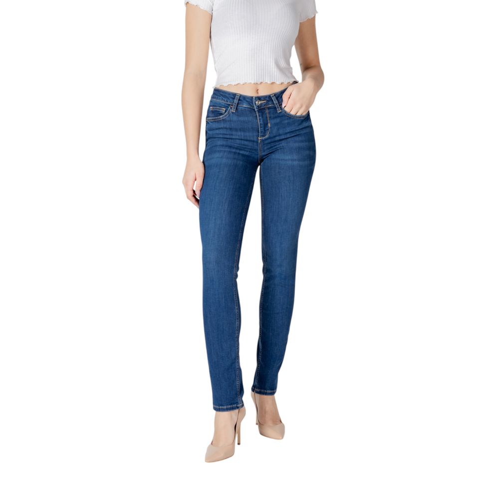 Jean Mom en coton bleu Liu Jo