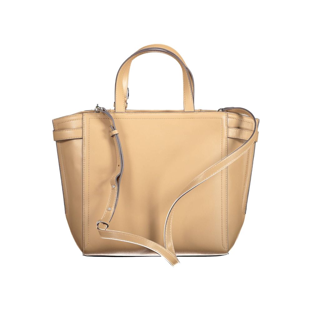 Calvin Klein Bruine Polyester Dames Handtas