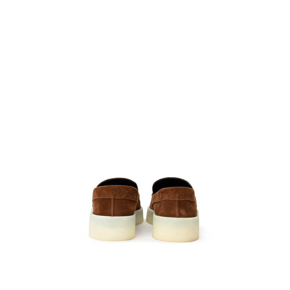 Fear Of God Bruine Lederen Slip-On Loafer