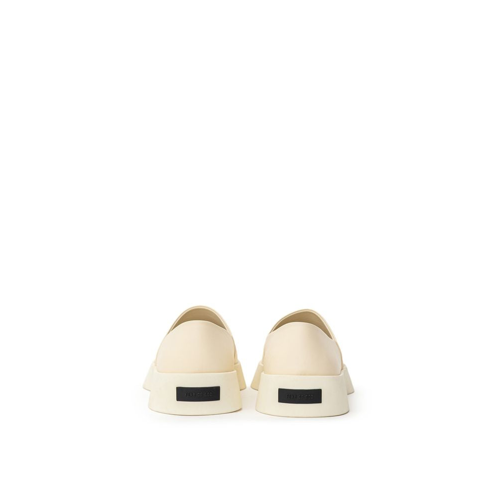 Fear Of God Beige Lederen Slip-On Loafer