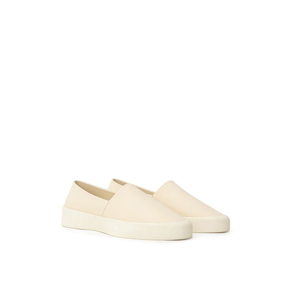 Fear Of God Beige Lederen Slip-On Loafer