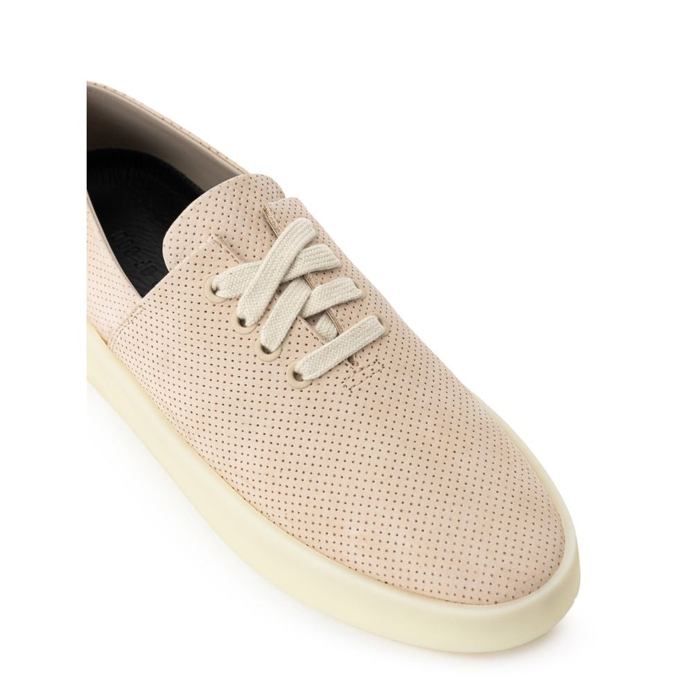 Fear Of God leren sneaker in beige