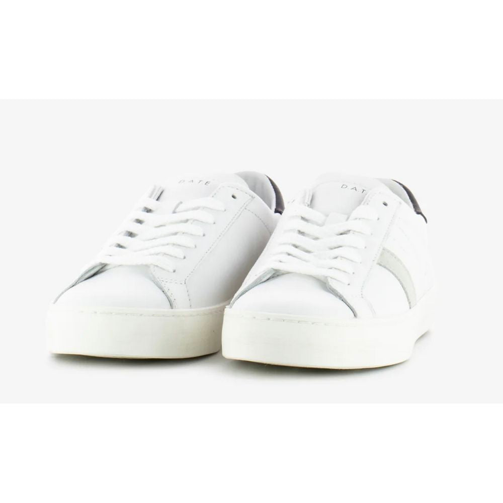 Baskets en cuir blanc DATE