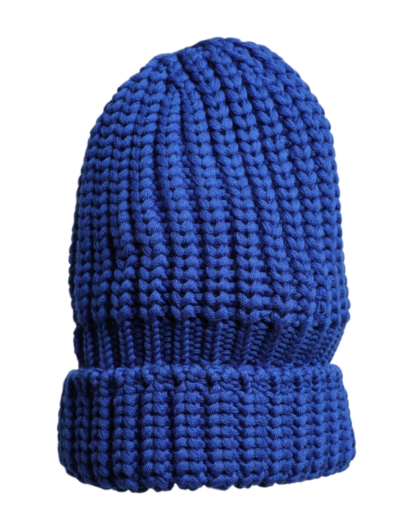 Dolce & Gabbana Blauwe Wollen Gebreide Wintermuts