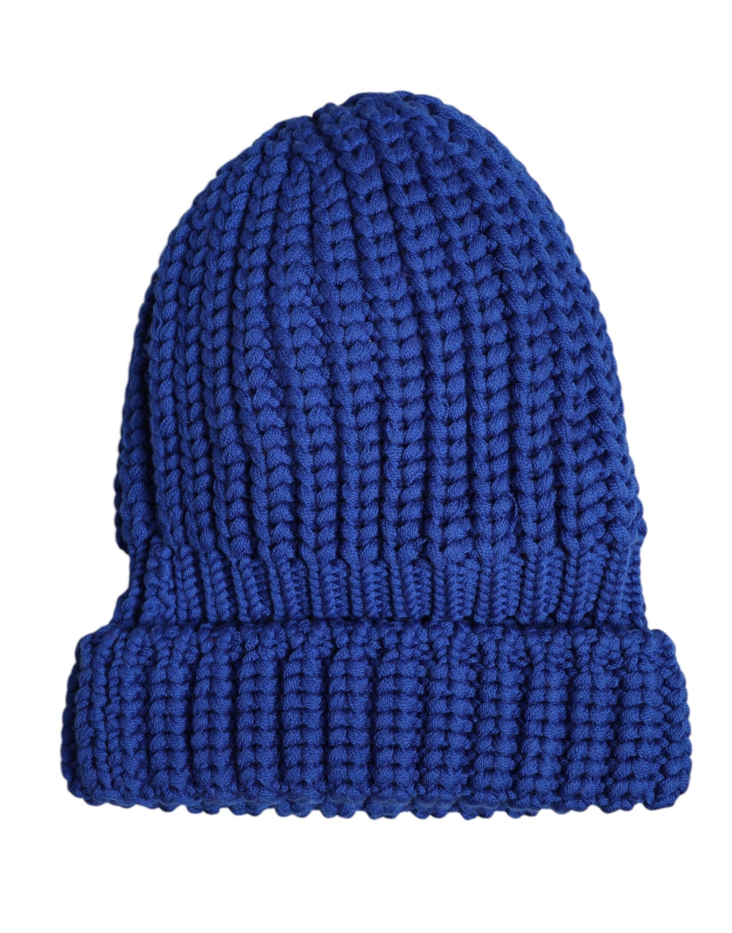 Dolce & Gabbana Blauwe Wollen Gebreide Wintermuts