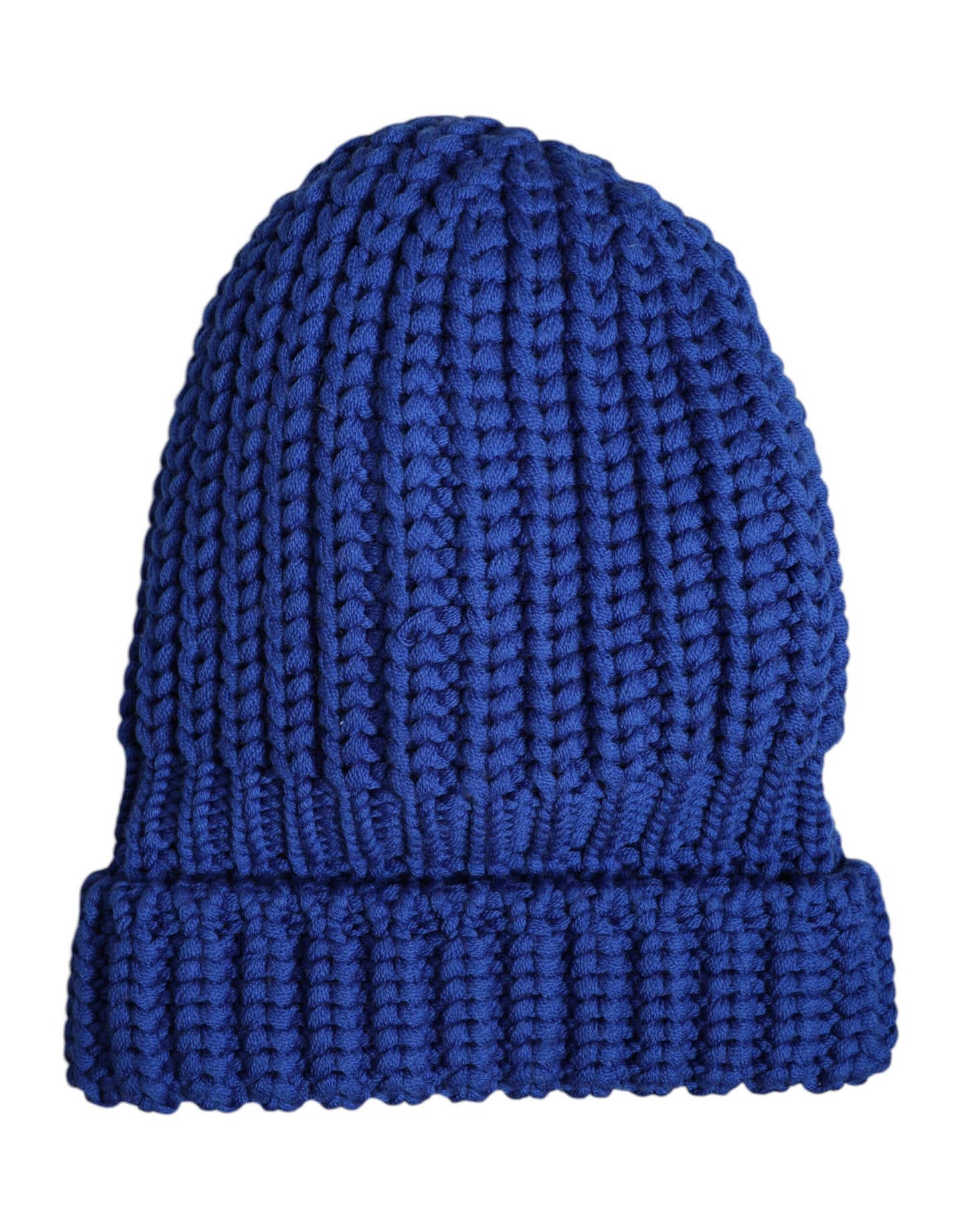 Dolce & Gabbana Blauwe Wollen Gebreide Wintermuts