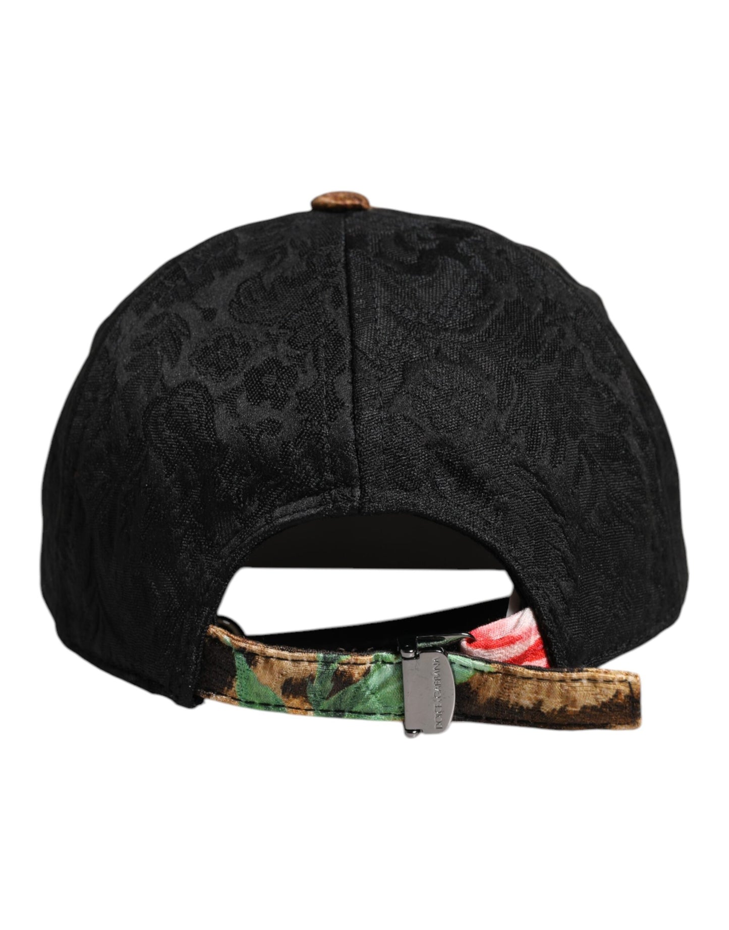 Casquette de baseball Dolce & Gabbana multicolore à 6 panneaux avec logo DG