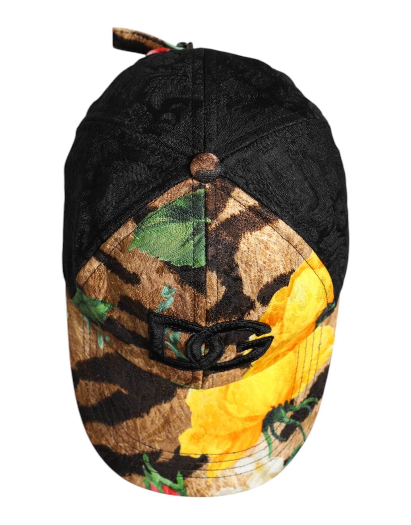 Casquette de baseball Dolce & Gabbana multicolore à 6 panneaux avec logo DG