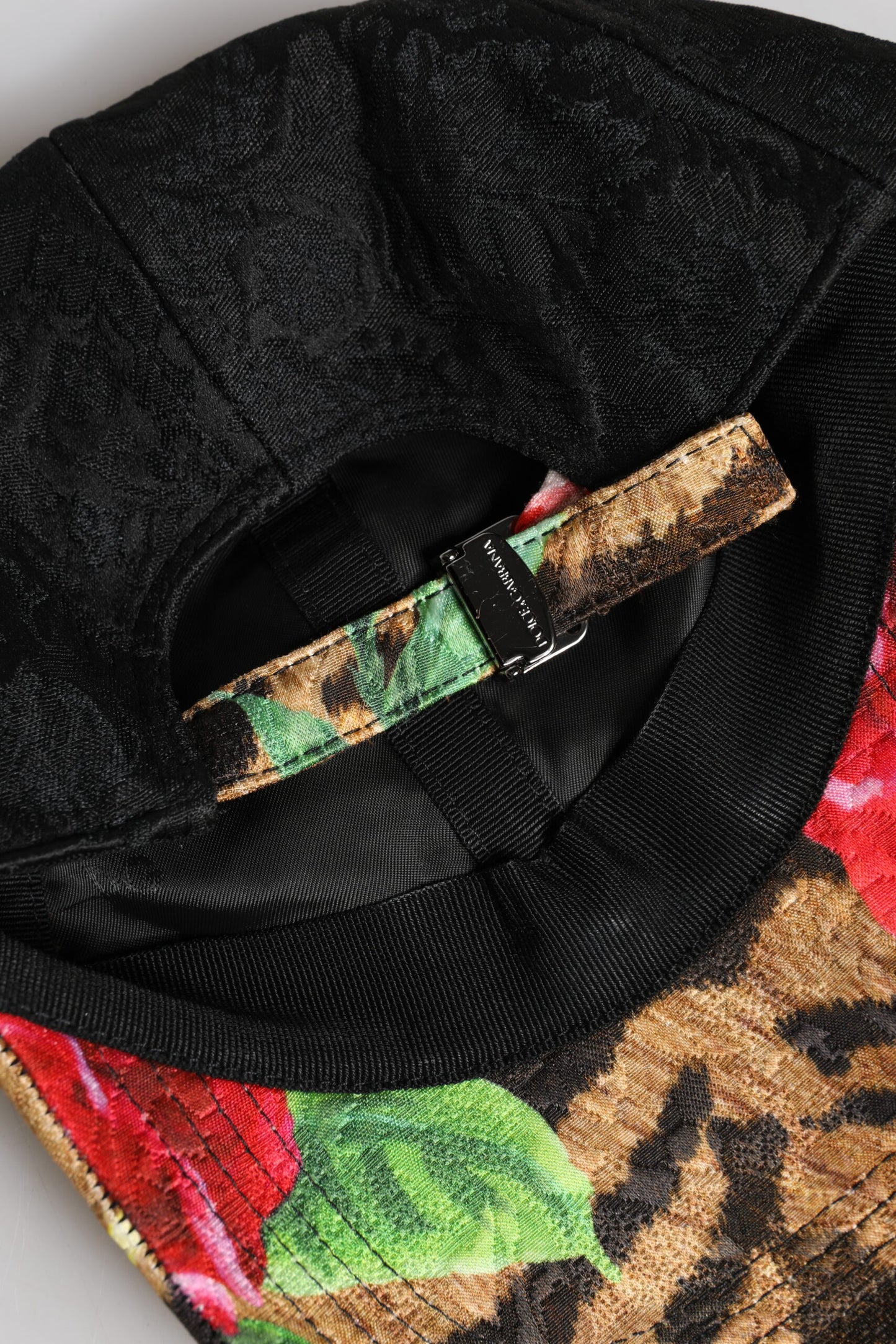 Casquette de baseball Dolce & Gabbana multicolore à 6 panneaux avec logo DG
