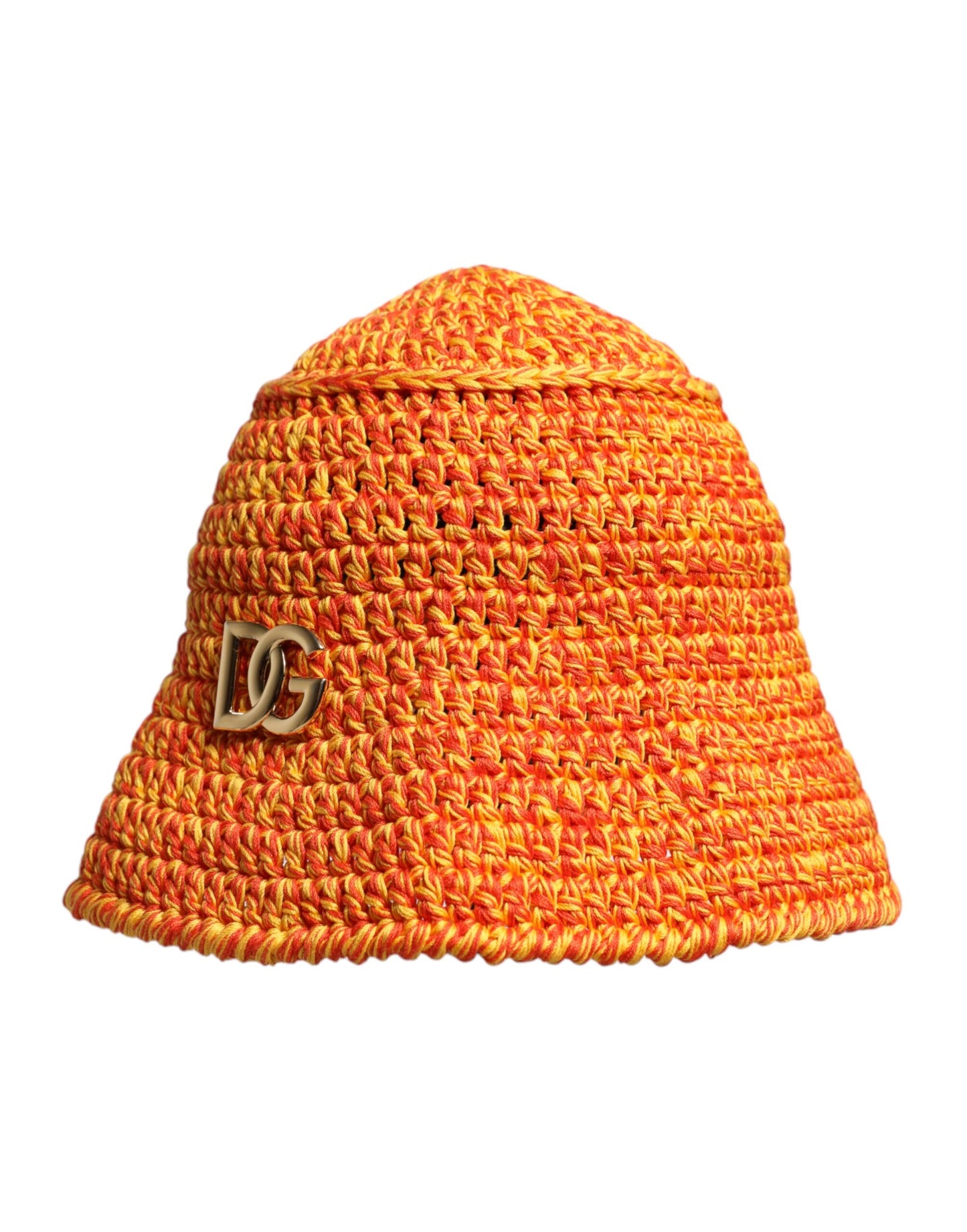 Bob Dolce & Gabbana en coton orange avec logo DG au crochet