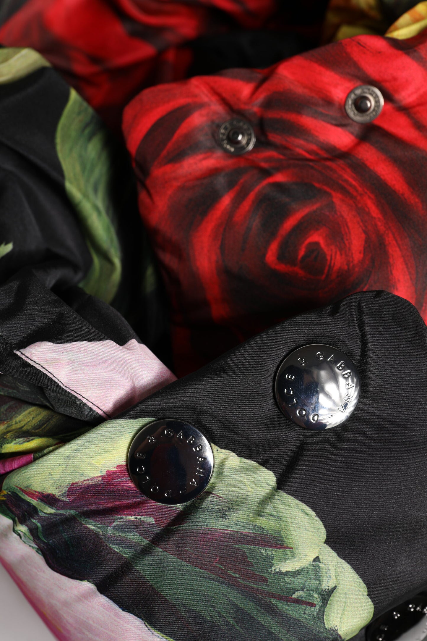 Dolce & Gabbana Zwarte Bloemenprint Hoed met Hoofdband
