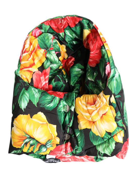 Dolce & Gabbana Multicolor Bloemenprint Hele Hoofd Hoed