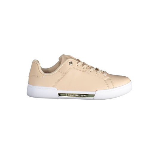 Sneaker rose en cuir pour femme Tommy Hilfiger