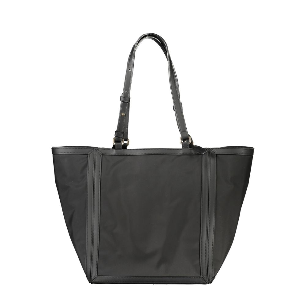 Tommy Hilfiger Zwarte Polyester Handtas