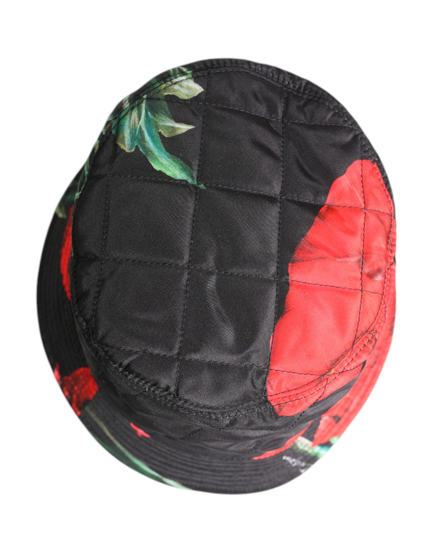 Dolce & Gabbana Multicolor DG Plaque Brede Rand Bucket Hat