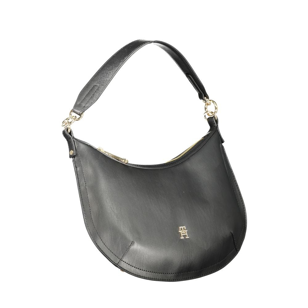 Tommy Hilfiger Zwarte Polyethyleen Handtas