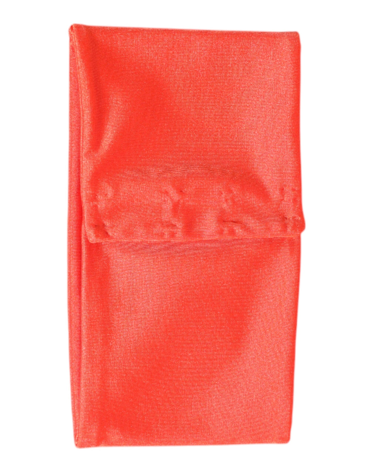 Dolce & Gabbana Oranje Nylon Stretch Dames Nekwarmer Sjaal
