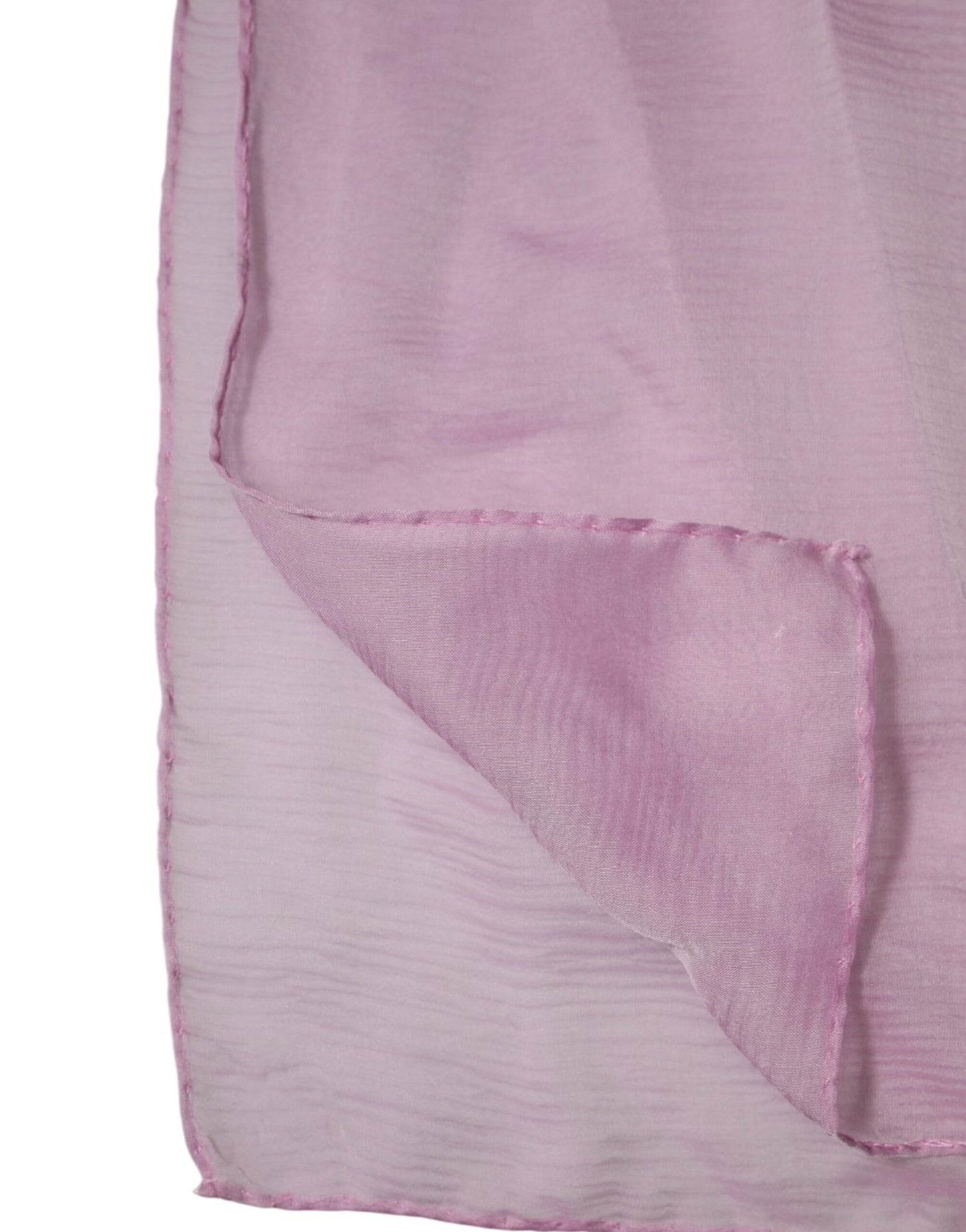Foulard châle rectangulaire en soie rose Dolce & Gabbana pour femme