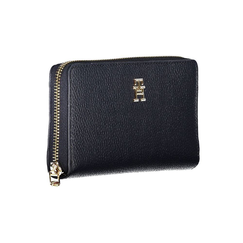 Tommy Hilfiger Blauwe Polyethyleen Dames Portemonnee