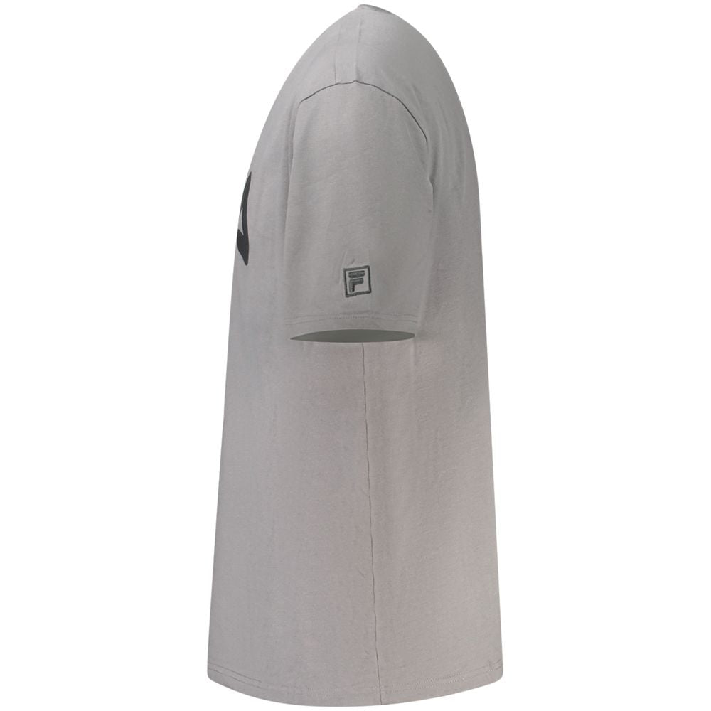 Fila Grijs Katoenen Heren T-Shirt