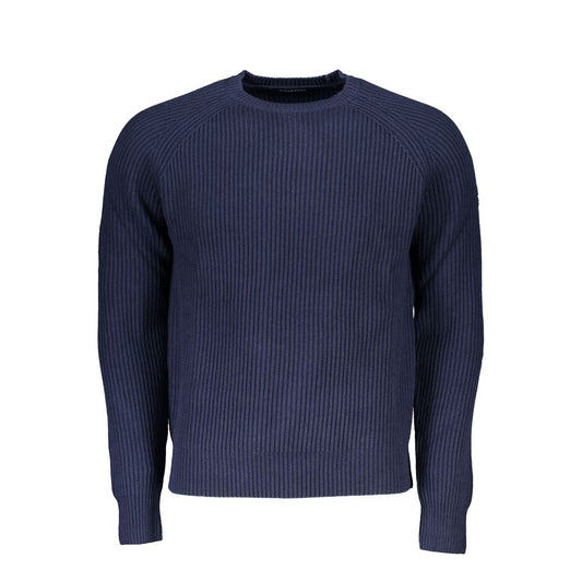 North Sails Blauwe Katoenen Heren Sweater