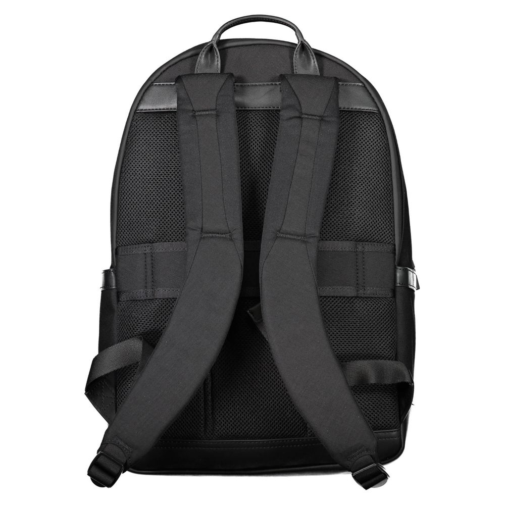 Tommy Hilfiger Zwarte Nylon Herenrugzak