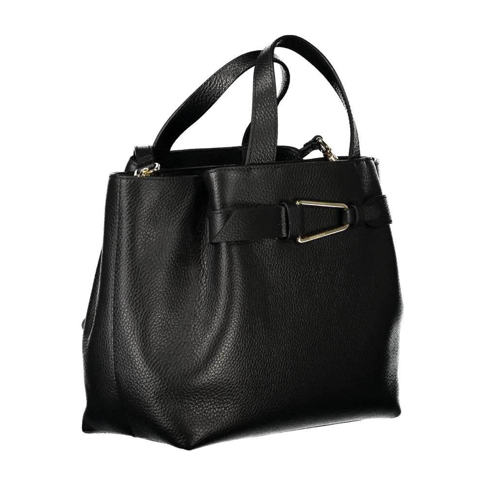 Sac à main Coccinelle en cuir noir pour femme