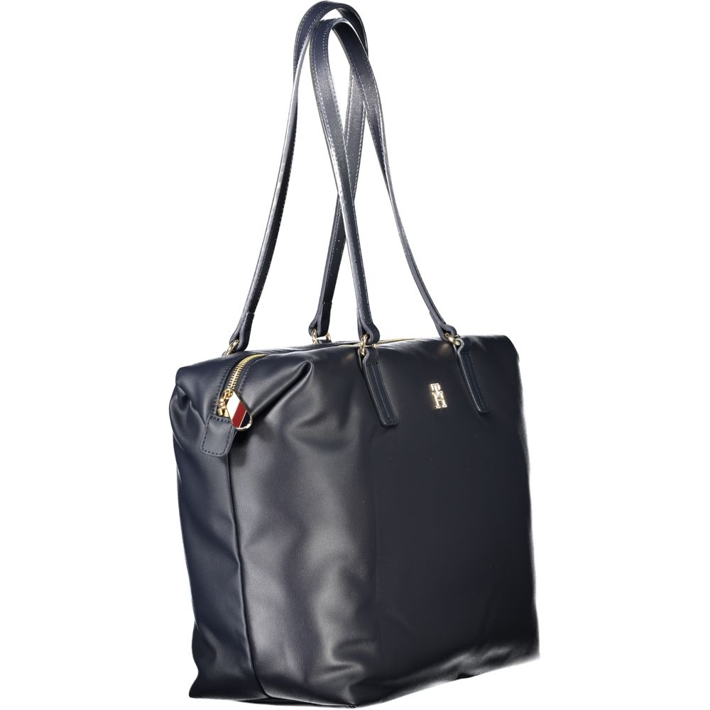 Tommy Hilfiger Blauwe Polyester Dames Handtas