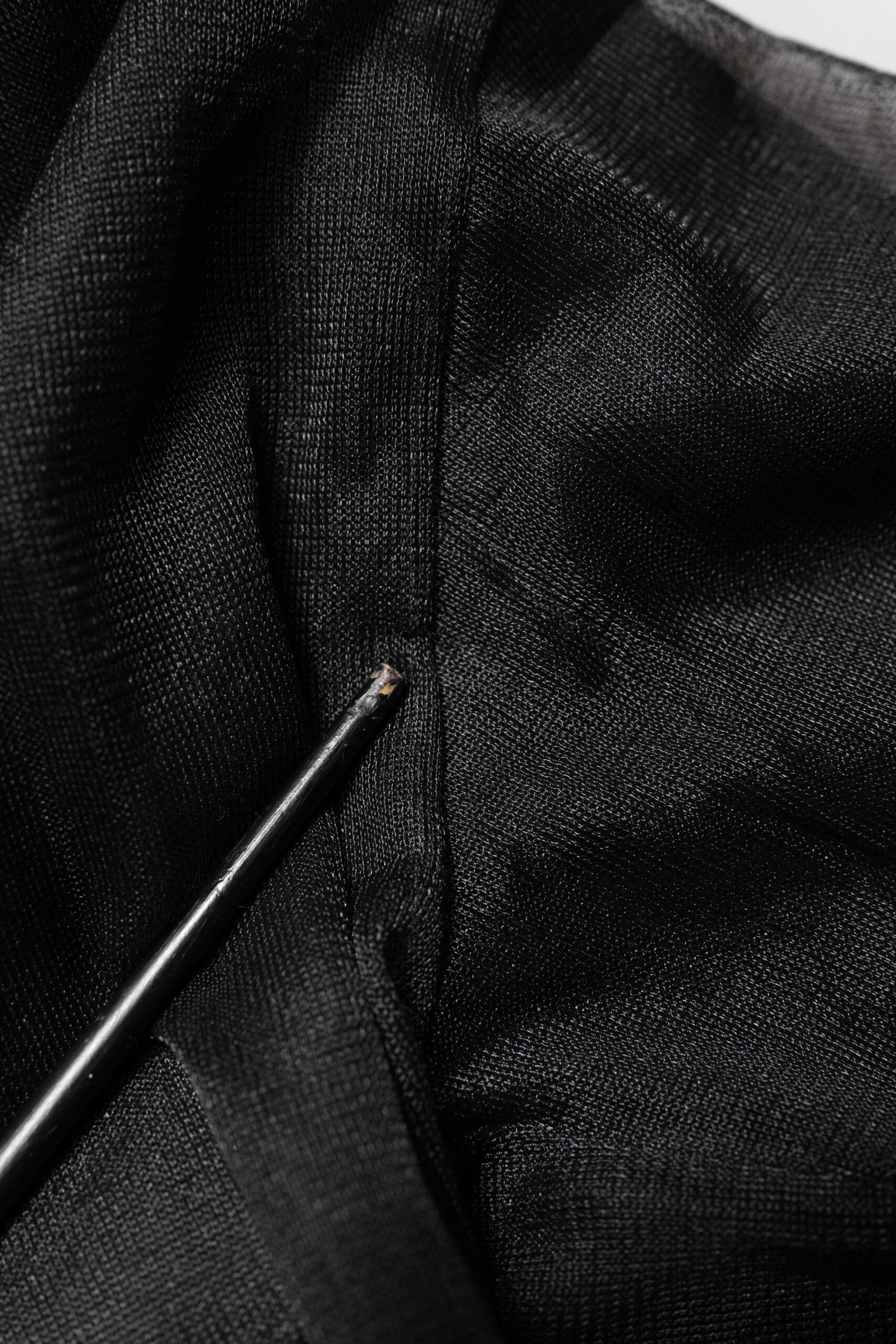 Pull en tricot à col rond noir avec logo Dolce & Gabbana