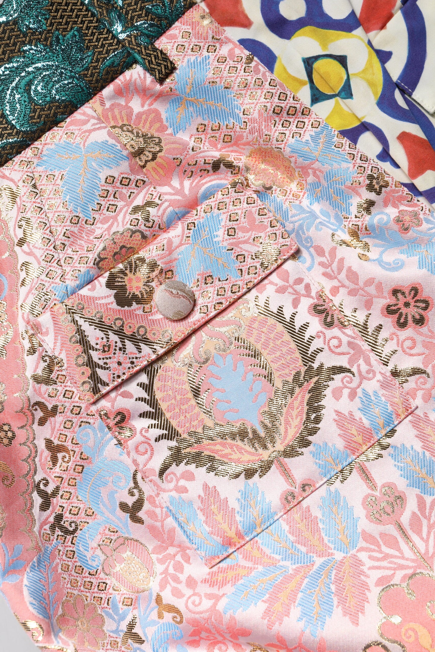 Dolce & Gabbana meerkleurige, hoge taille, dames hotpants/shorts