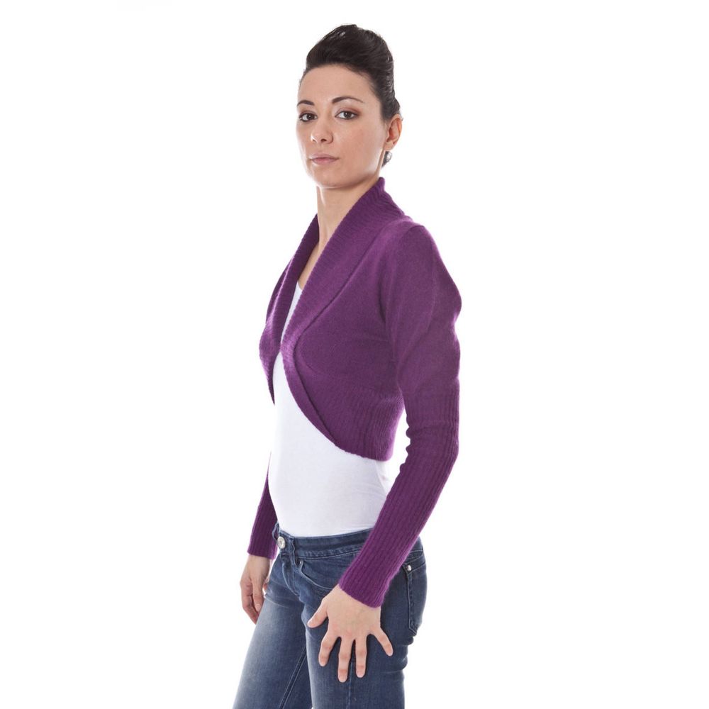Pull en laine violette Datch