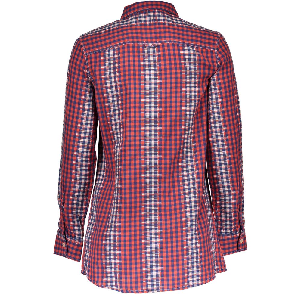 Chemise homme Lee, autres fibres, rouge