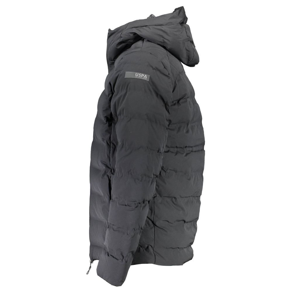Veste homme noire en polyamide US POLO ASSN.