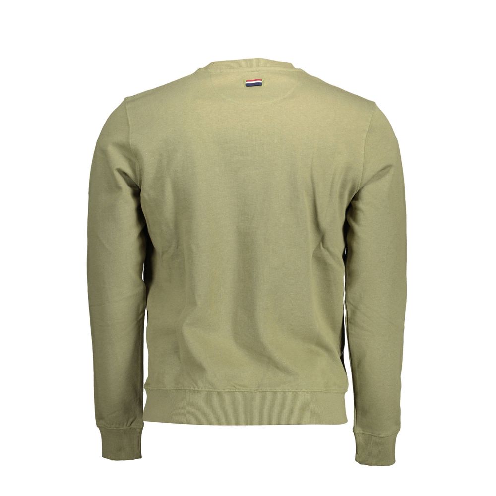 U.S. POLO ASSN. Green Cotton Mens Sweater