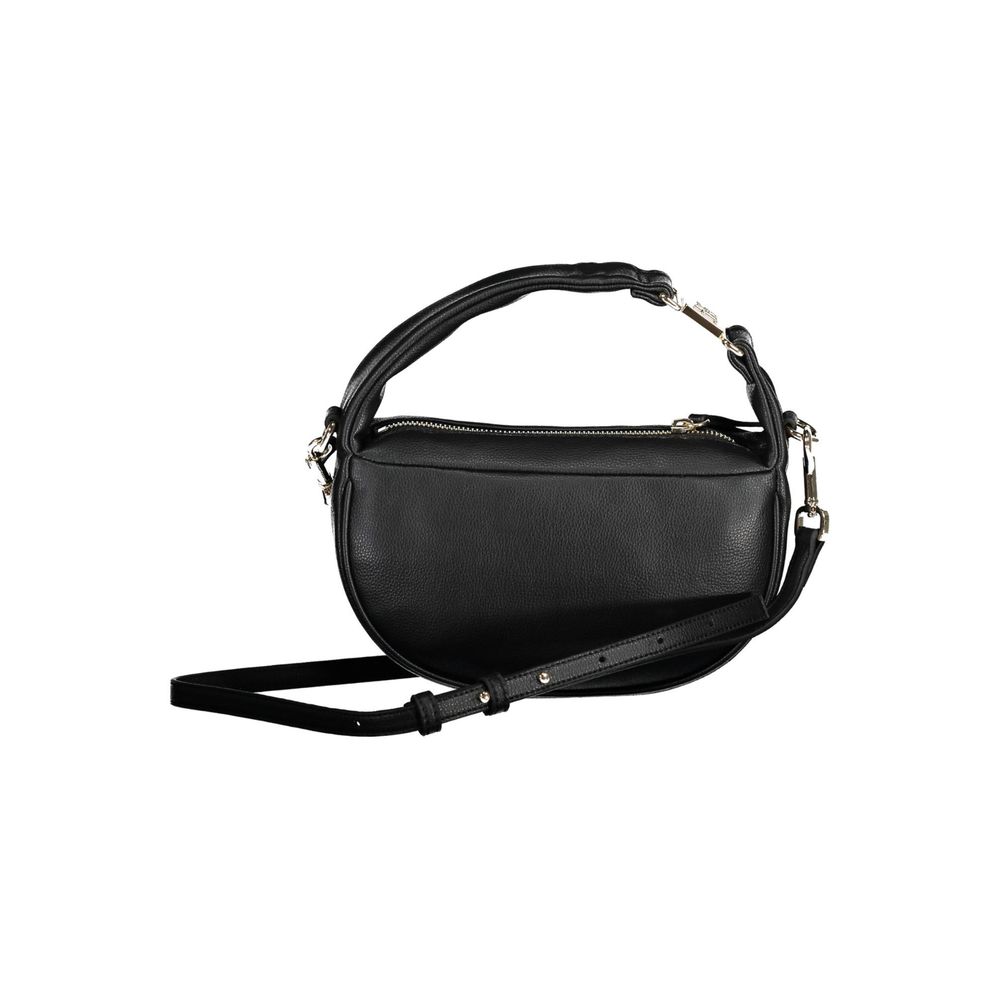 Tommy Hilfiger Zwarte Polyester Handtas