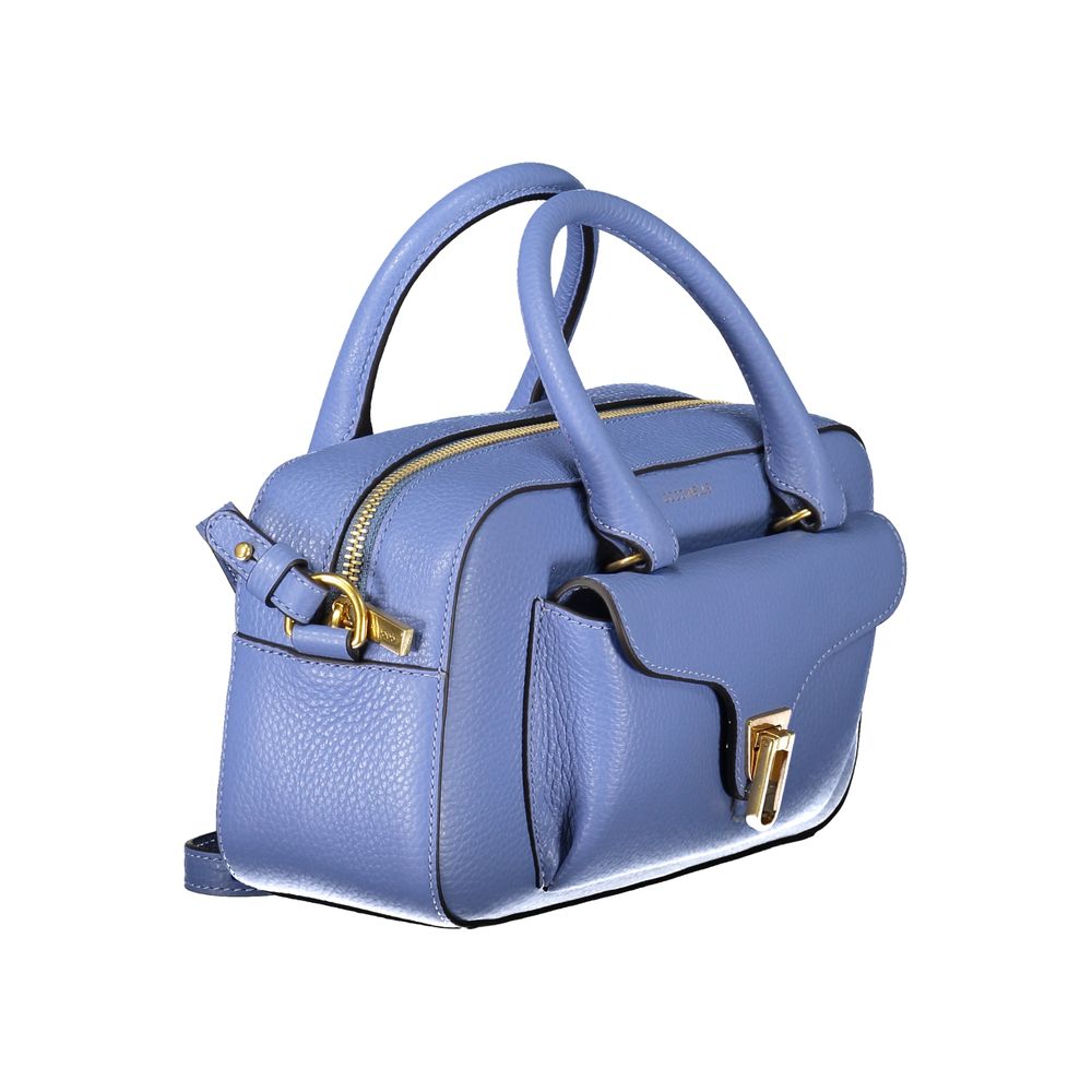 Sac à main Coccinelle en cuir bleu clair pour femme