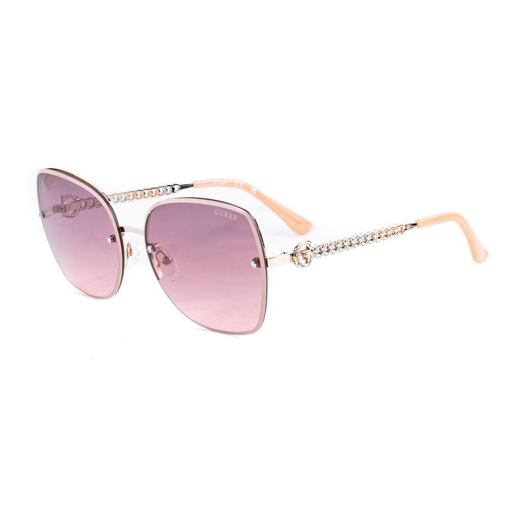 Guess gouden metalen zonnebril