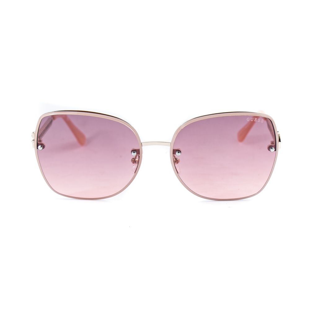 Guess gouden metalen zonnebril