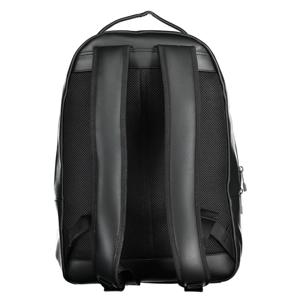 Tommy Hilfiger Zwarte Polyethyleen Herenrugzak