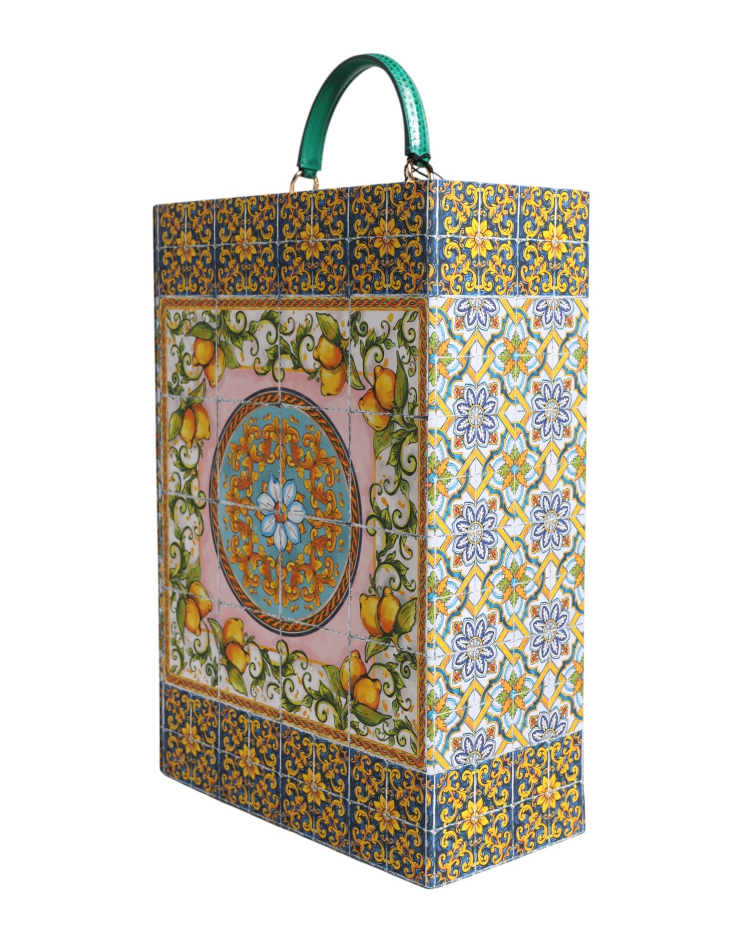 Dolce & Gabbana Zwarte Jurk MARIA Porseleinen Modeshow Leren Sicilië Poppen