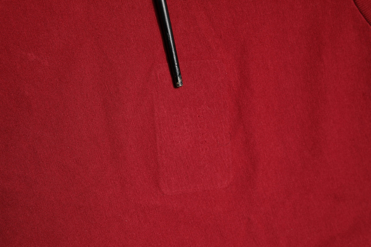 T-shirt rouge en coton à manches courtes et col rond de Dolce & Gabbana