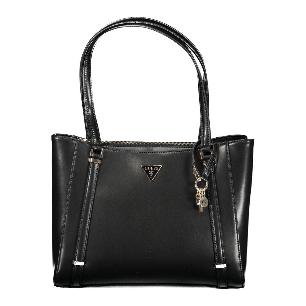Sac à main Guess Jeans en polyéthylène noir