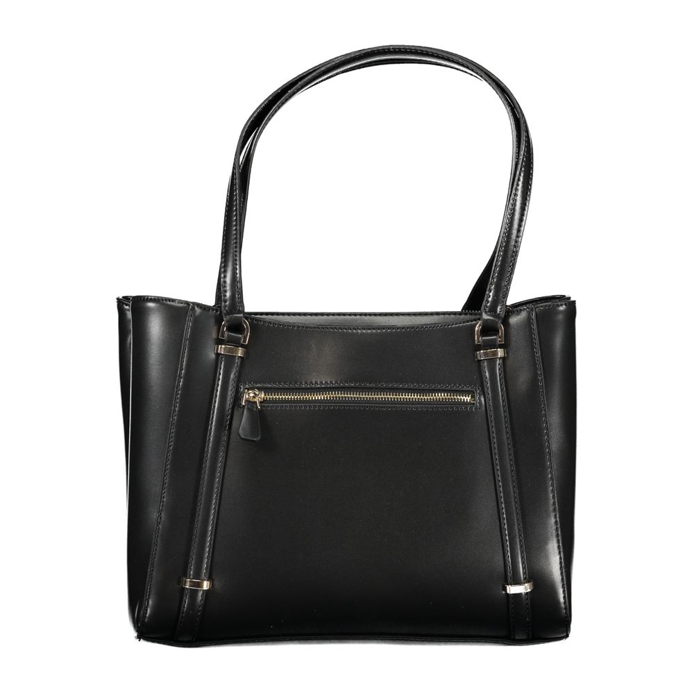 Sac à main Guess Jeans en polyéthylène noir
