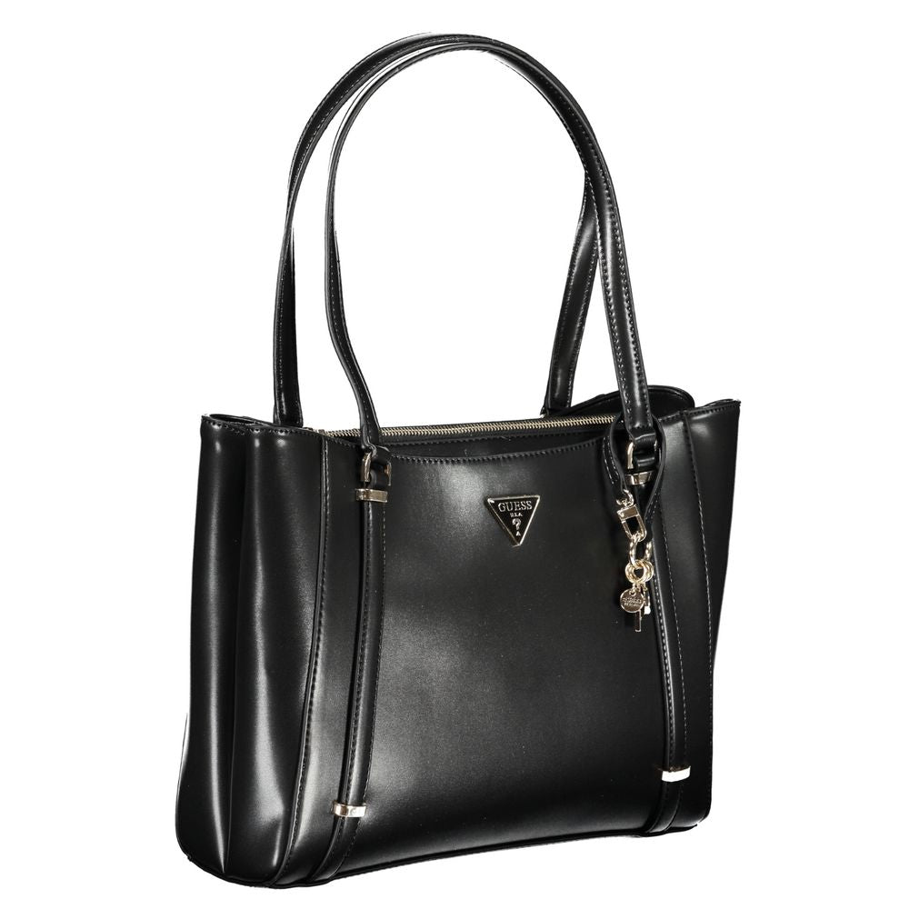Sac à main Guess Jeans en polyéthylène noir
