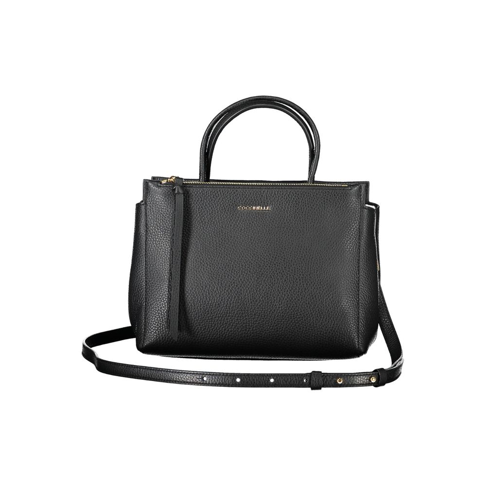 Sac à main Coccinelle en cuir noir pour femme