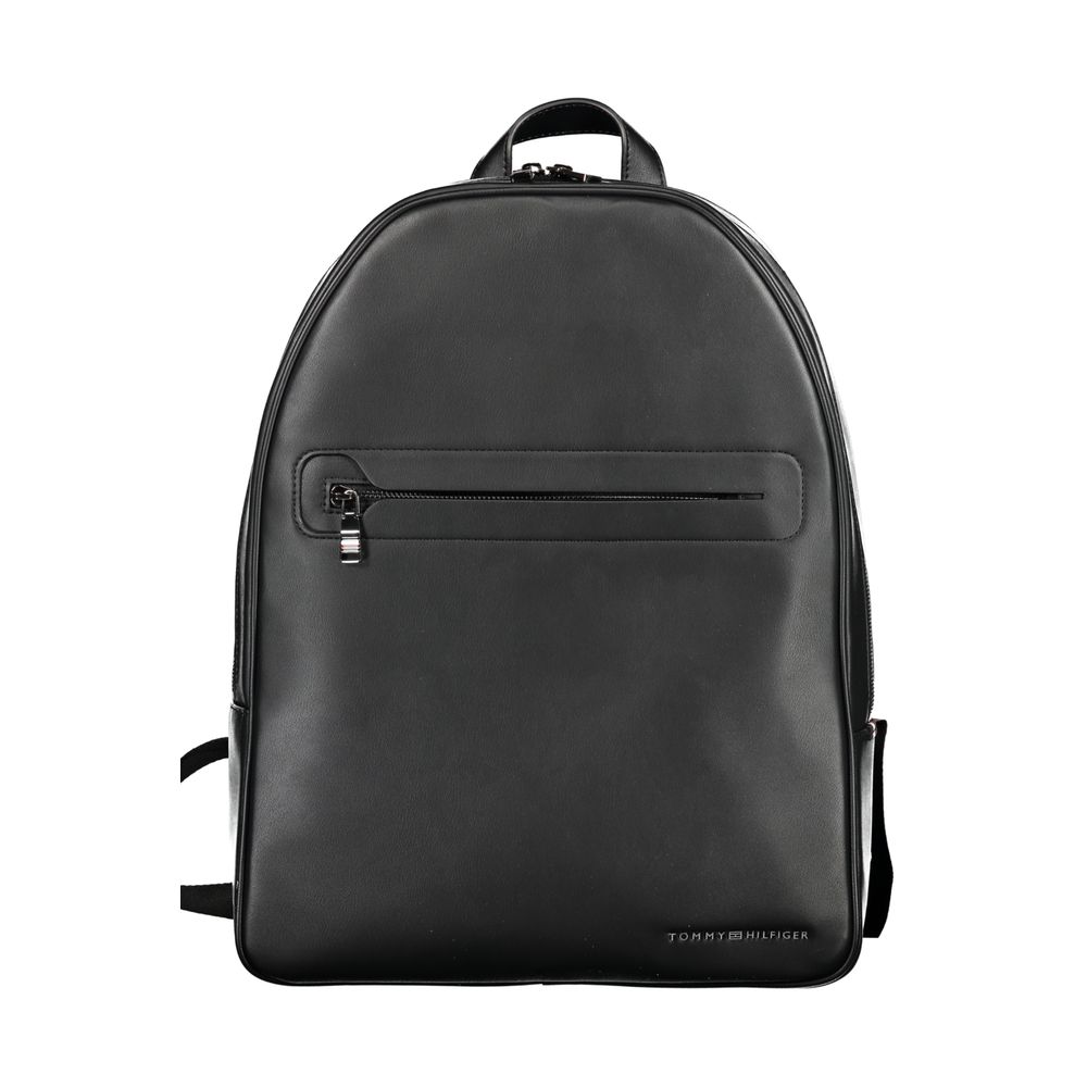 Tommy Hilfiger Zwarte Polyester Rugzak